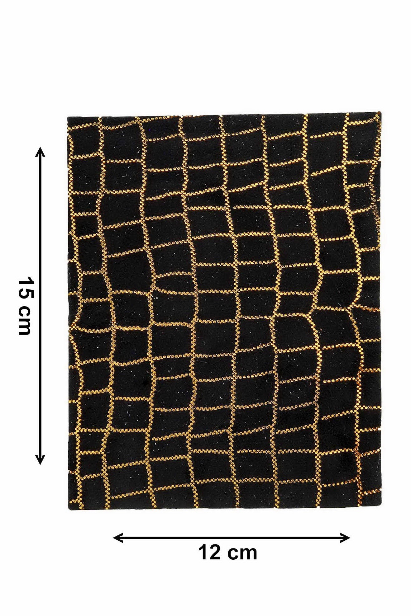 Leather scraps for sewing Mixed Textures and Assorted Gold Bronze Tan , 12 Random Precut Pieces 5 x 6 inches B14458-PZ La Garzarara