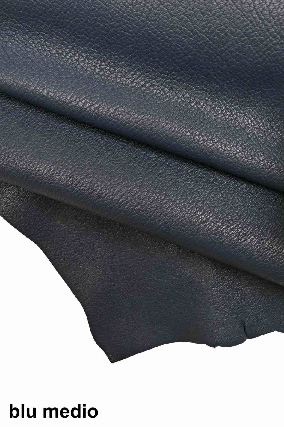 Goatskin leather hides, grained goat skins, B12541-TU La Garzarara