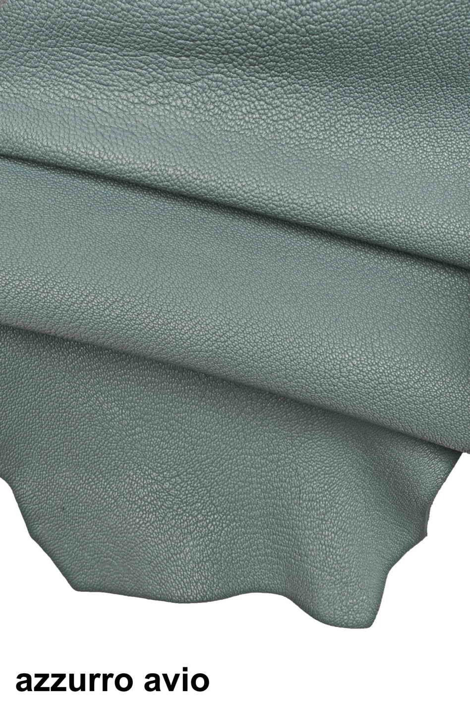 Goatskin leather hides, grained goat skins, B12541-TU La Garzarara