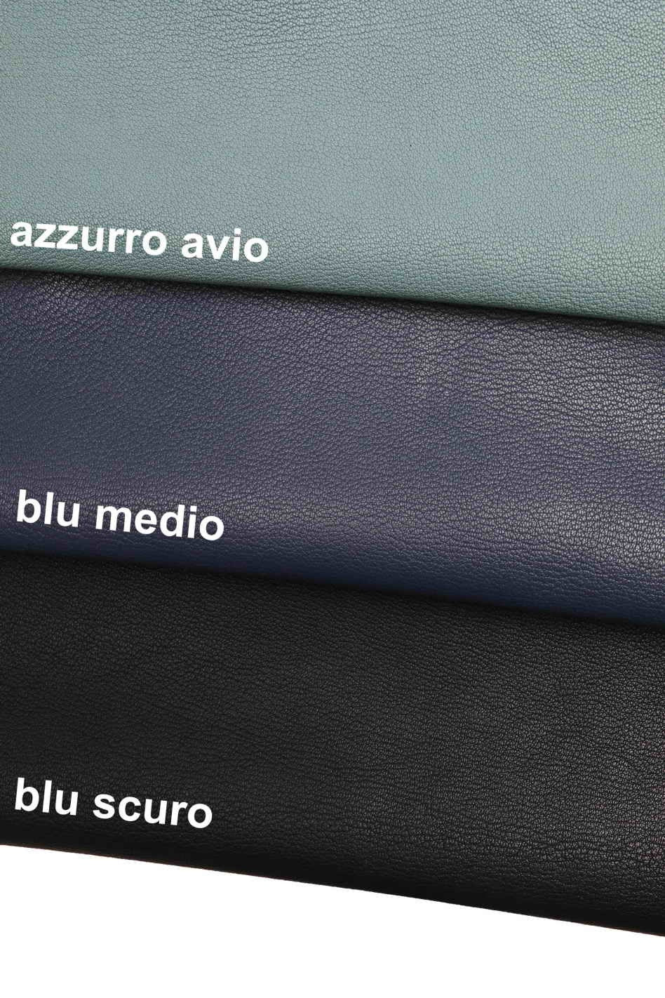 Goatskin leather hides, grained goat skins, B12541-TU La Garzarara
