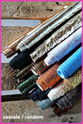 Cracked leather scraps, renmants vintage pieces, random mix of laminated worn and matte textured leather 0.5 1 kg B102 B La Garzarara