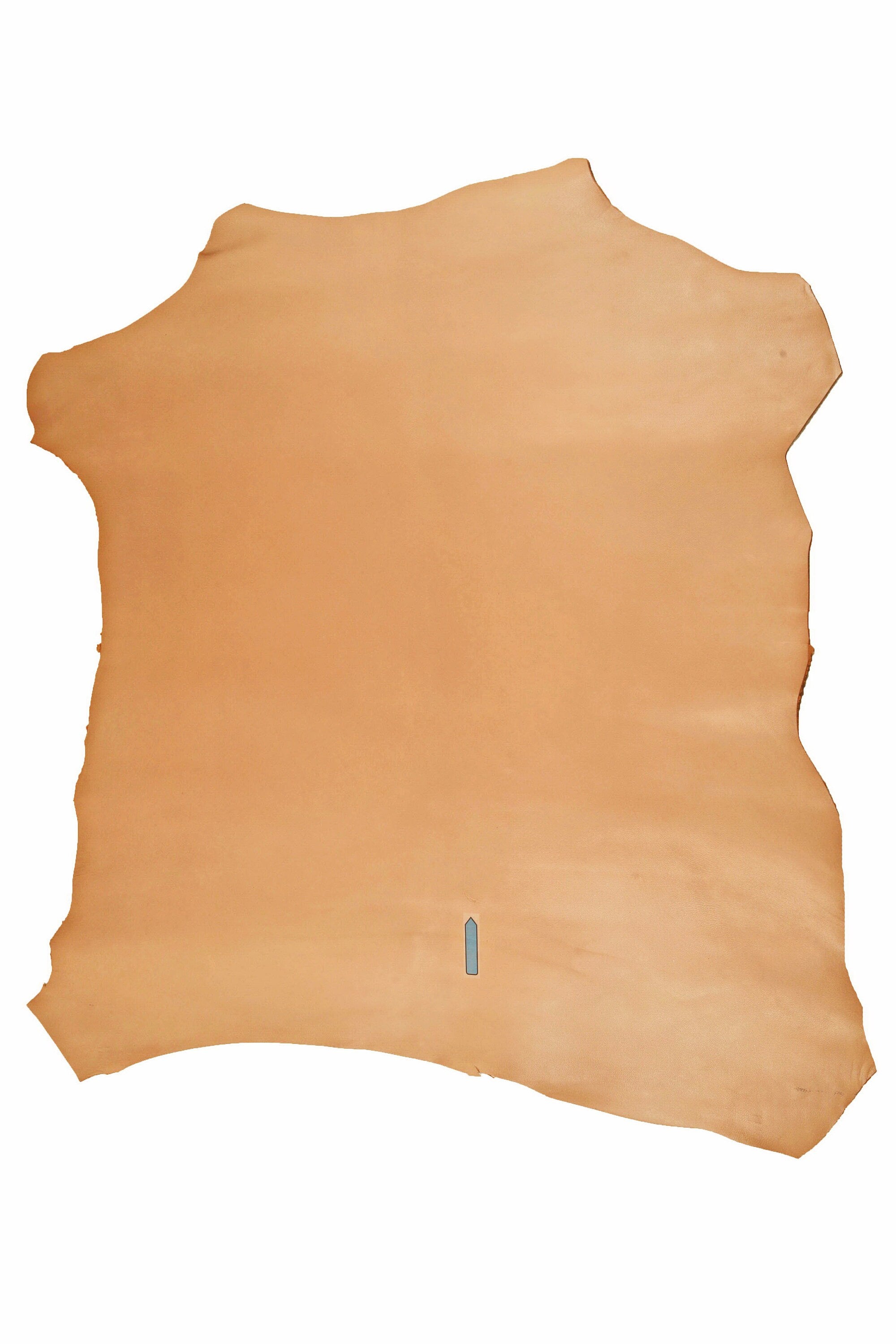 Stiff goatskin leather hide skin beige nude, smooth natural goat leather for bags wallets crafts B14767-TU