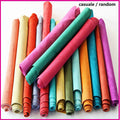Leather scraps - SUEDE in bright colors, smooth, solid colors, random assortment 10 italian leather pieces B107 La Garzarara