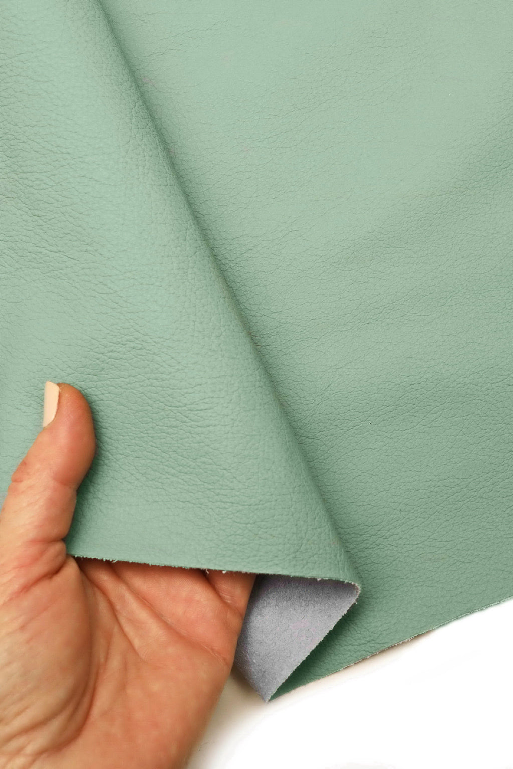 Large soft cowhide leather hide for UPHOLSTERY, furniture sofa car yacht, smooth calf skin for bags B15051-TU La Garzarara