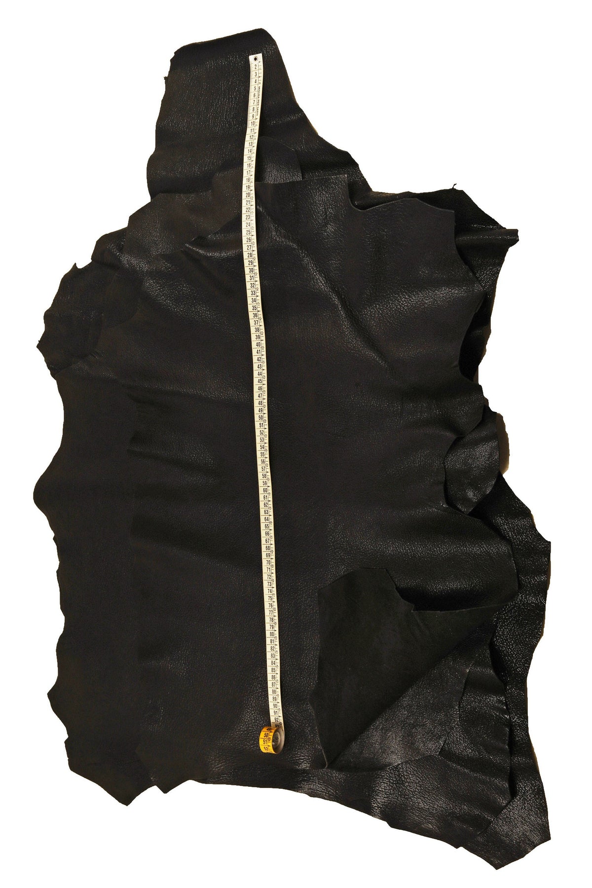 Black Soft Grain Leather Hide, Premium Black Textured Goatsk, light Grain leather for Leathercraft, La Garzarara B15023-TB La Garzarara