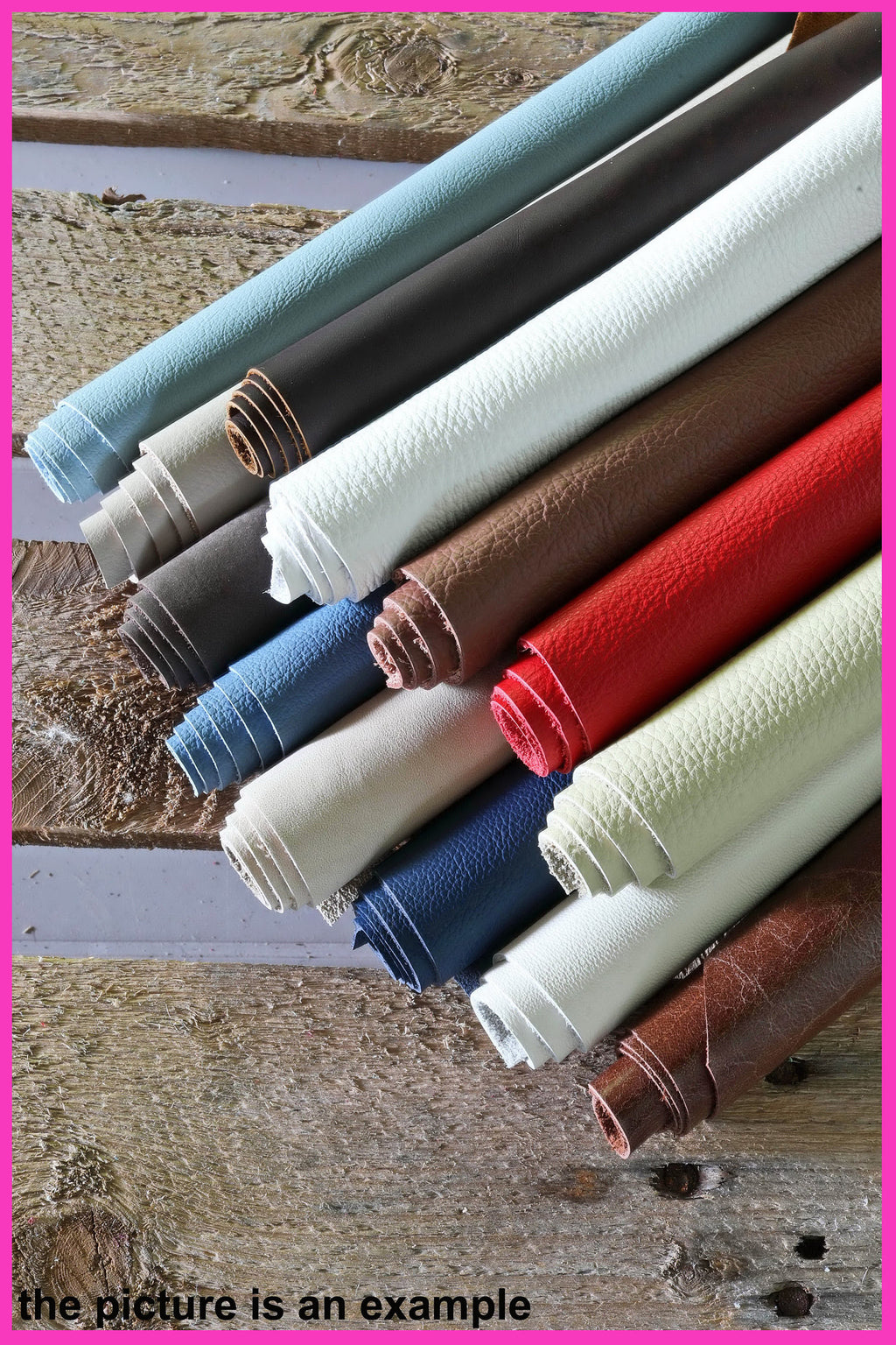 Leather Remnants for Sewing, Upholstery leather scraps, mix soft offcuts, random assortment thickness 1.0-1.6mm 1 kg(2 lbs)- 2 kg(4 lbs)B123