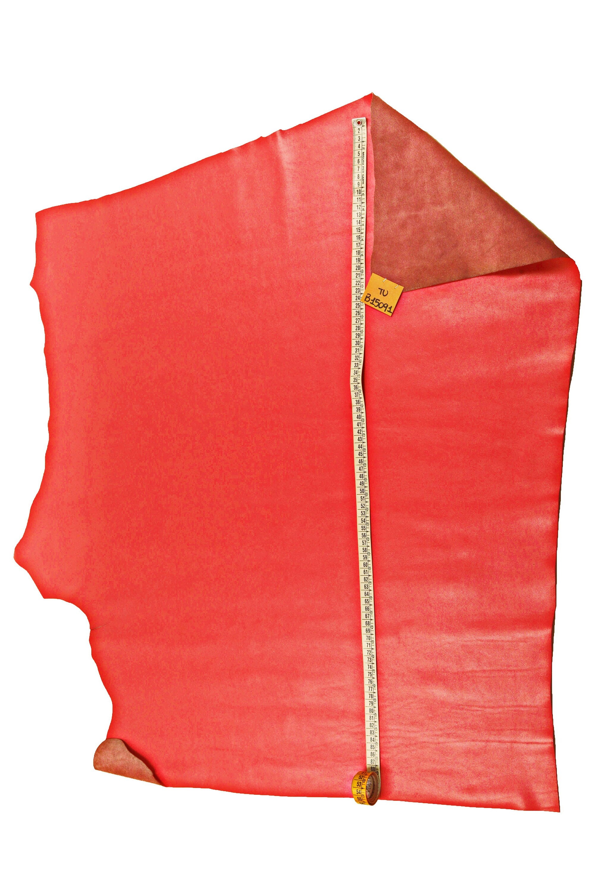 Dark Pink Fuchsia Leather Hide – Soft Pebble Grain Full Grain Cowhide for Handmade Bags and Leathercraft B15091-TU La Garzarara