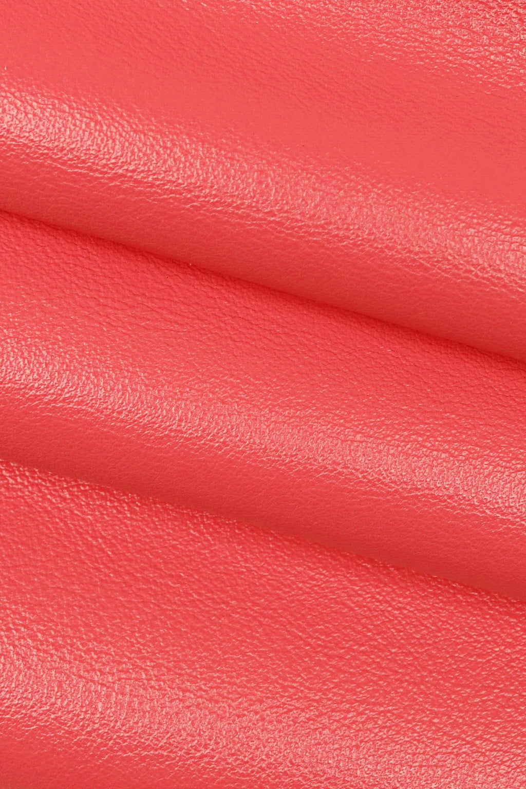 Dark Pink leather hide, soft glossy cowhide, light fuchsia classic calfskin B15118-TU La Garzarara