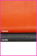 Various Wrinkled Vintage Leather Hides, Sporty Embossed Goatskin, Soft Textured Skins B15596-VT La Garzarara