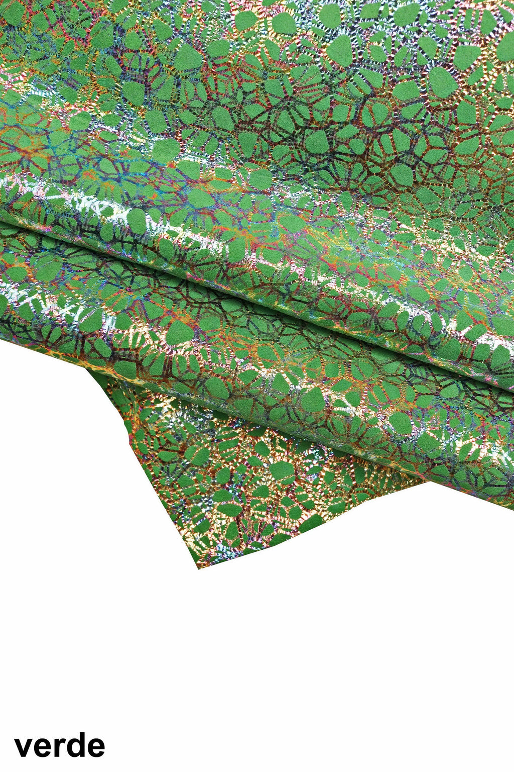 IRIDESCENT metallic leather skin, colorful suede goatskin, bright and soft skin B15908-MT(ST) La Garzarara