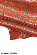 IRIDESCENT metallic leather skin, colorful suede goatskin, bright and soft skin B15908-MT(ST) La Garzarara