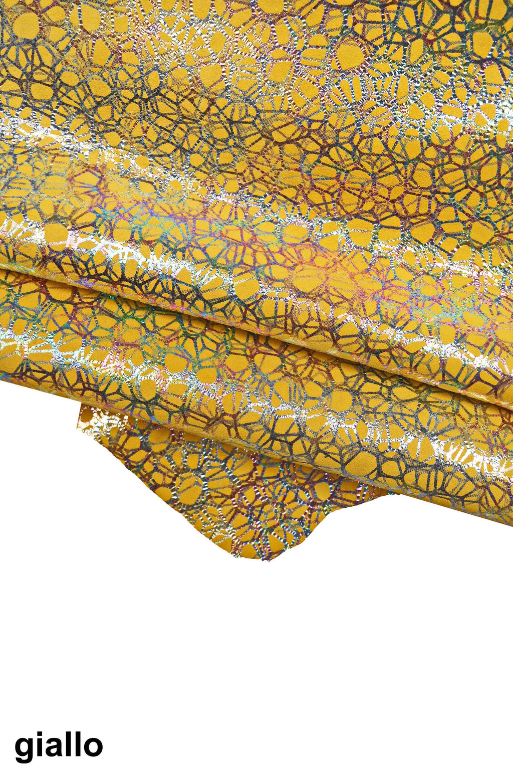 IRIDESCENT metallic leather skin, colorful suede goatskin, bright and soft skin B15908-MT(ST) La Garzarara