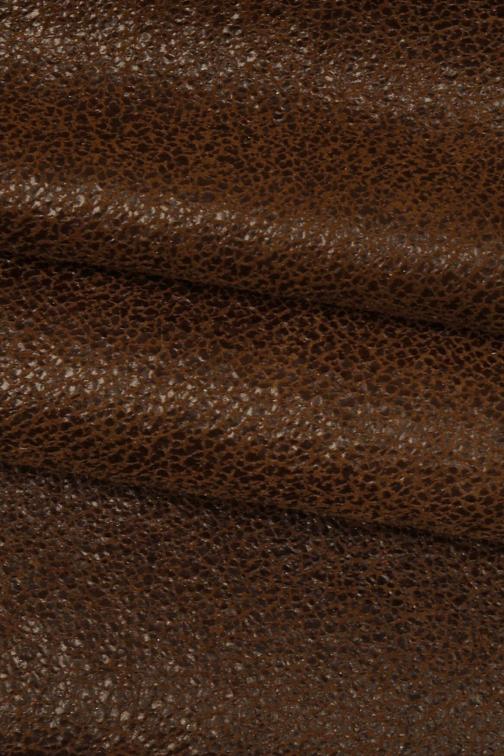 CRACKLED printed leather skin, brown purple textured suede goatskin, crack pattern on sporty soft hide B15954-ST La Garzarara