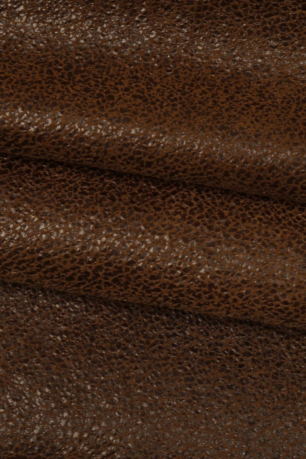 CRACKLED printed leather skin, brown purple textured suede goatskin, crack pattern on sporty soft hide B15954-ST La Garzarara