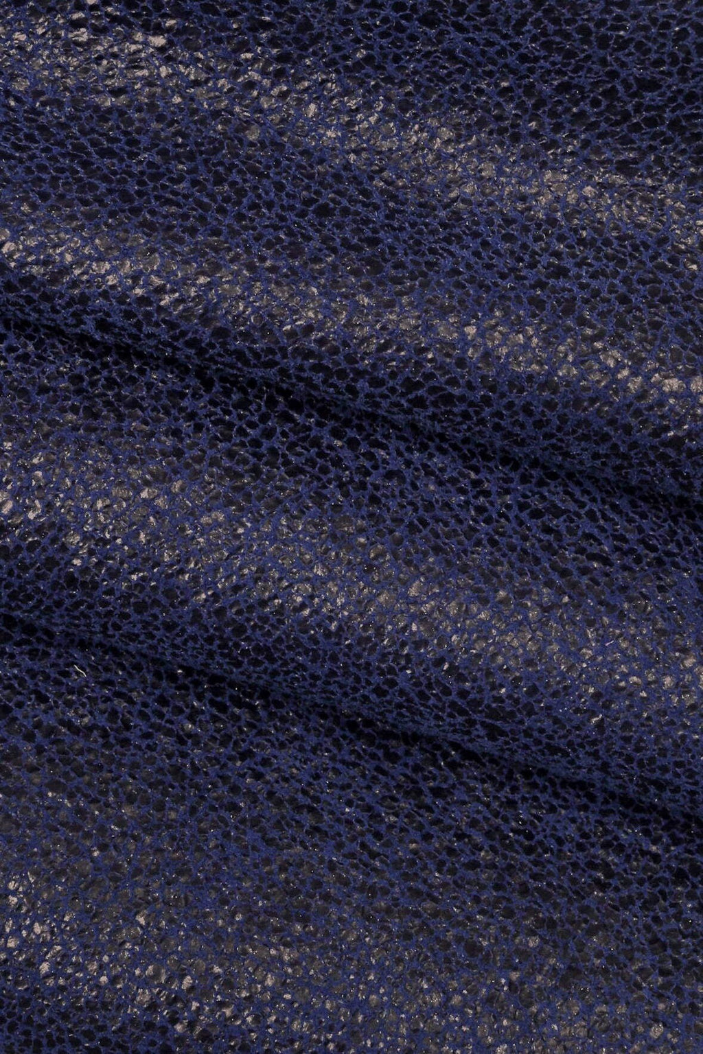 Crackle PRINTED leather skin, brown burgundy green and blue textured suede goatskin crack pattern on sporty soft hide B15955-ST La Garzarara