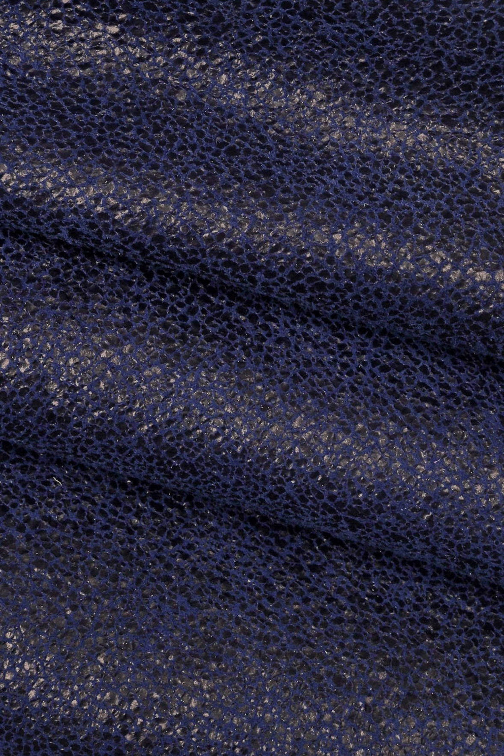 Crackle PRINTED leather skin, brown burgundy green and blue textured suede goatskin crack pattern on sporty soft hide B15955-ST La Garzarara