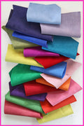 Leather SCRAPS bag, suede in BRIGHT colors, smooth and solid tones leather pieces 0,7 lbs(0,300 kg) - 1 lbs (0,500 kg) B1503-RC 