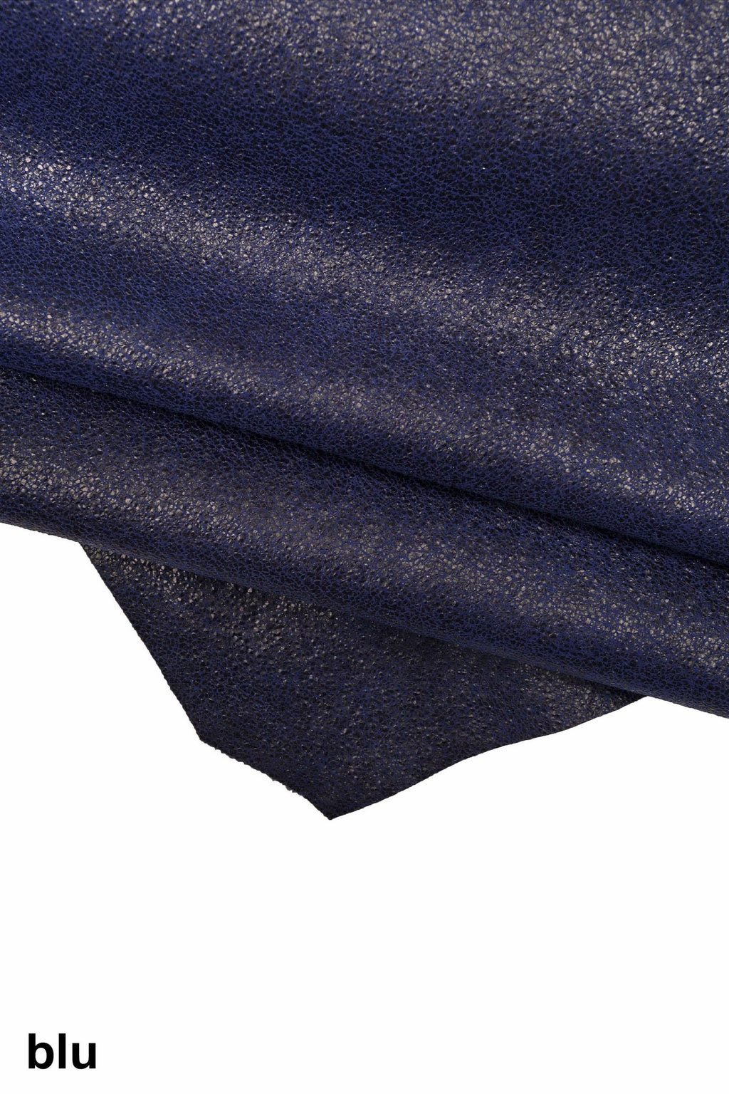 Crackle PRINTED leather skin, brown burgundy green and blue textured suede goatskin crack pattern on sporty soft hide B15955-ST La Garzarara