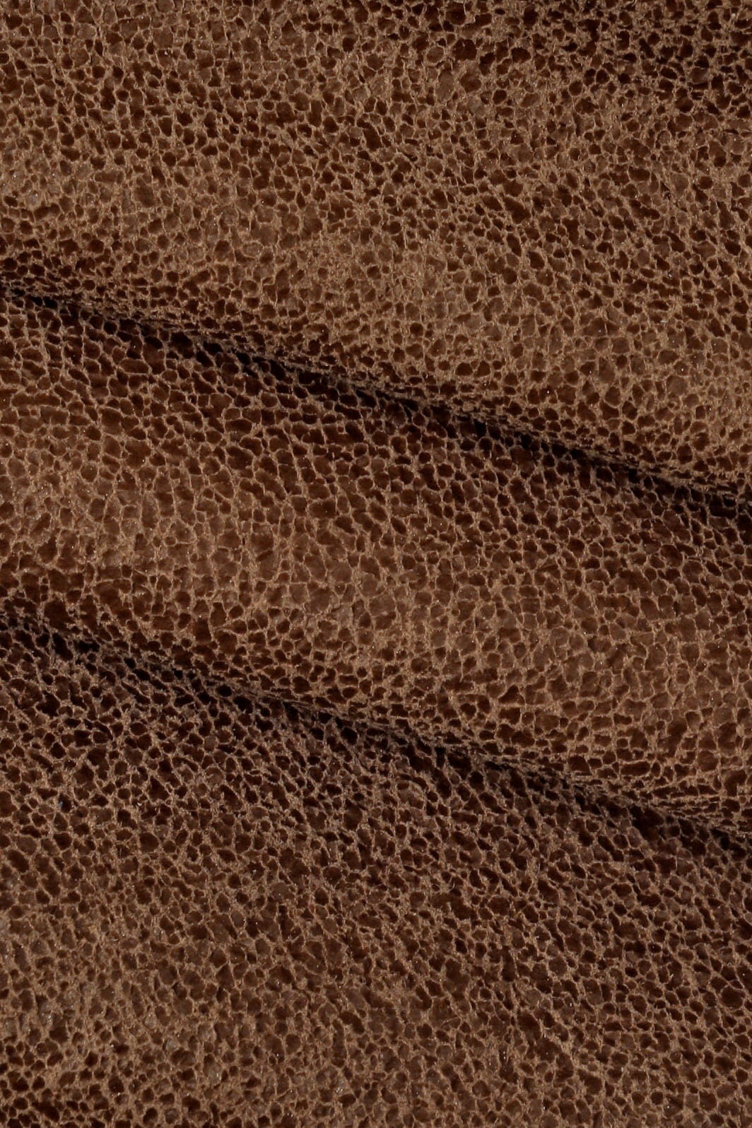 Crackle PRINTED leather skin, brown burgundy green and blue textured suede goatskin crack pattern on sporty soft hide B15955-ST La Garzarara