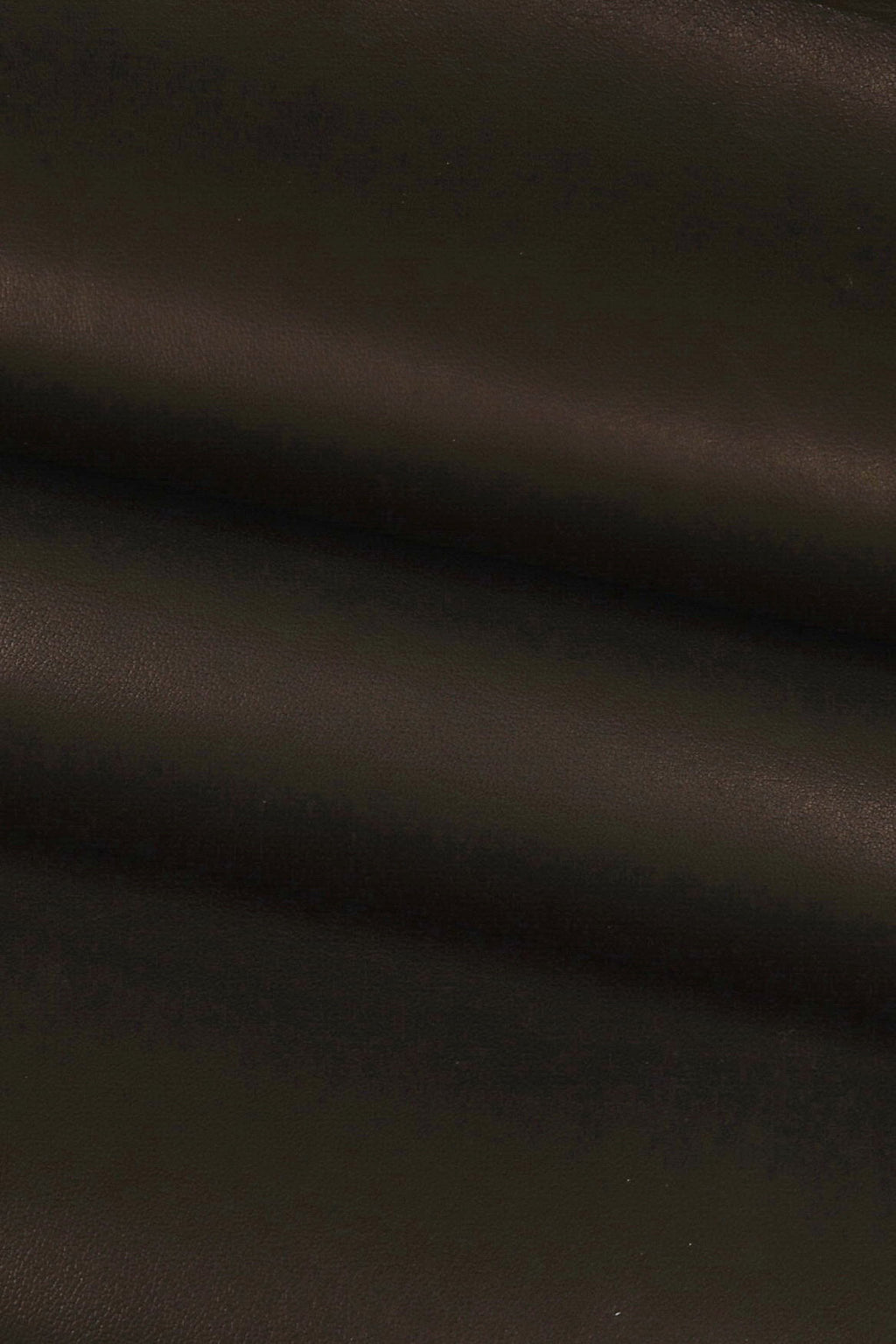 BLACK soft leather hide, smooth silky cowhide, solid color sporty calfskin, 0.9 - 1.2 mm B16075-TB La Garzarara