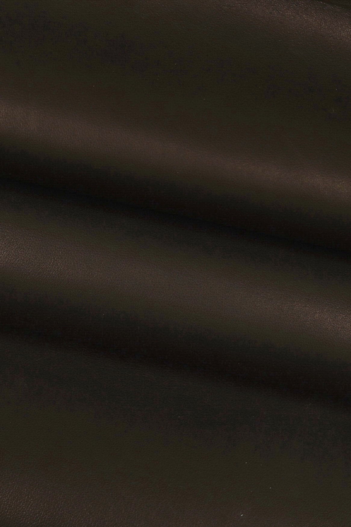 BLACK soft leather hide, smooth silky cowhide, solid color sporty calfskin, 0.9 - 1.2 mm B16075-TB La Garzarara