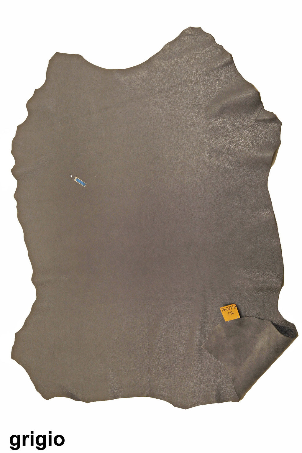 Pebble GRAIN goat LEATHER skin, shiny, super soft goatskin, grainy vintage hides / sporty milled look leathers B16094-TU