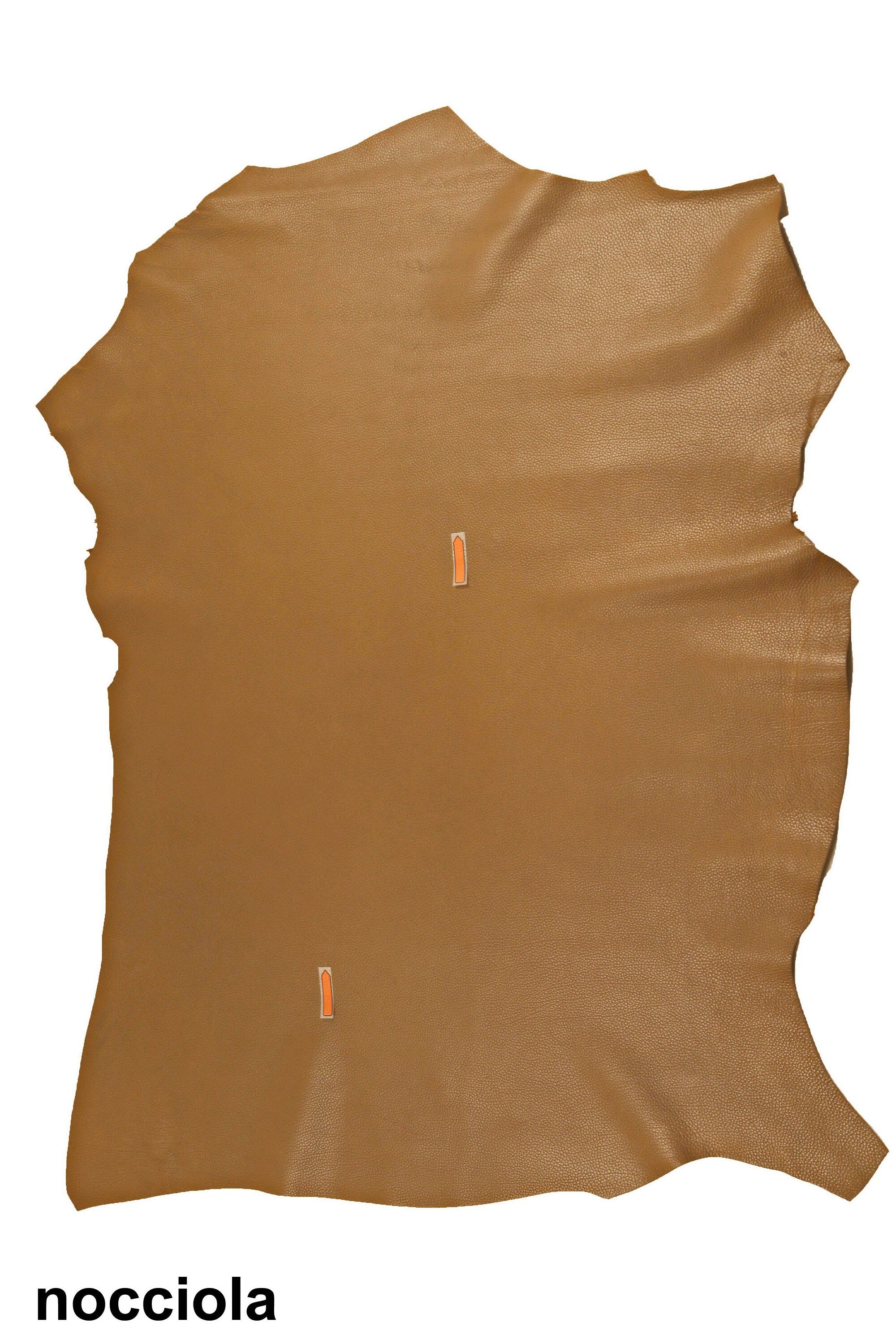Pebble GRAIN goat LEATHER skin, shiny, super soft goatskin, grainy vintage hides / sporty milled look leathers B16094-TU