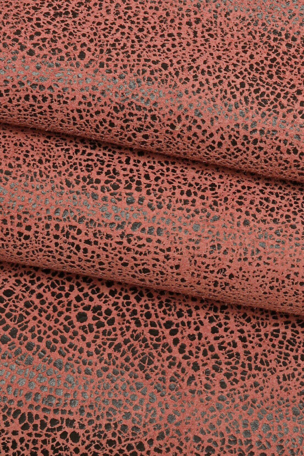Vintage cracked leather hide distressed look, textured suede goat leather skin for bags accessories B16122-ST La Garzarara