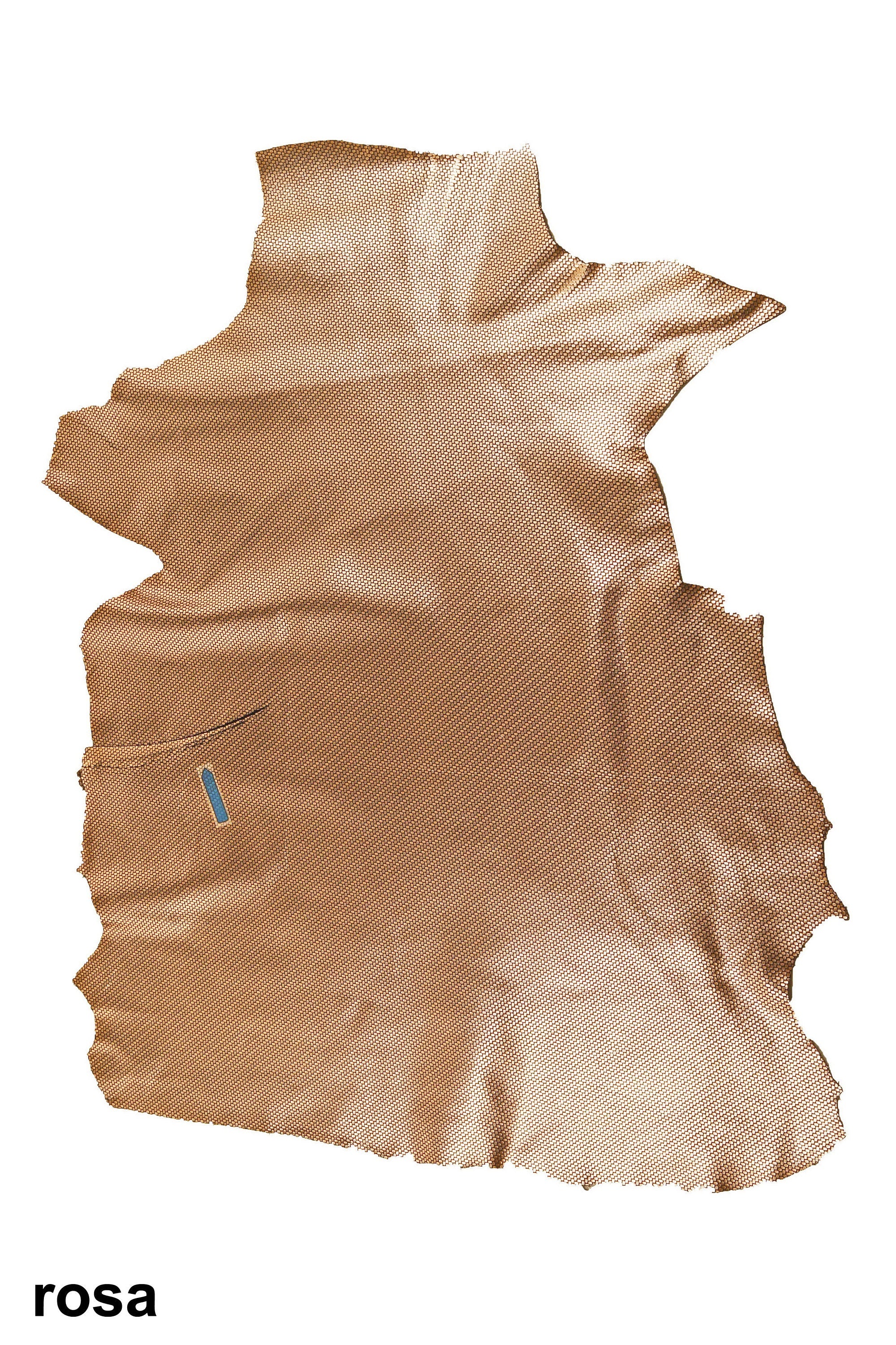 Geometric METALLIC leather skin, light gold, bronze, pink, green, steel textured goatskin, soft printed suede B16150-MT(st) La Garzarara