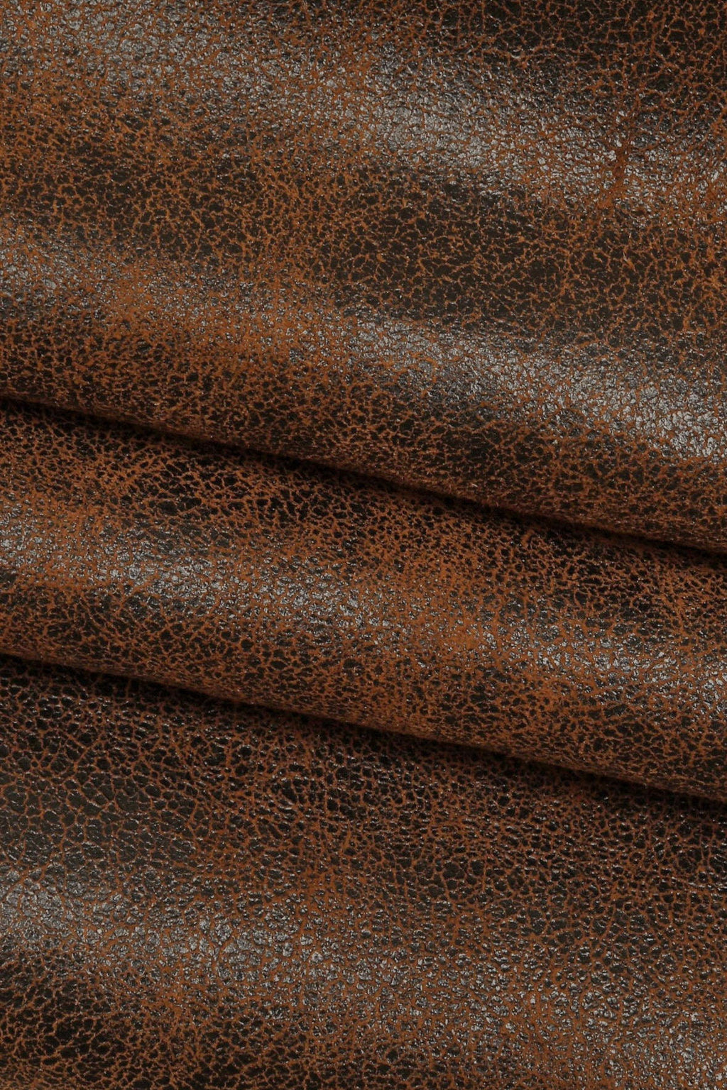 Army green, red, brown CRACKLE printed leather skin, soft textured suede goatskin, crack pattern on skin B16128-ST La Garzarara