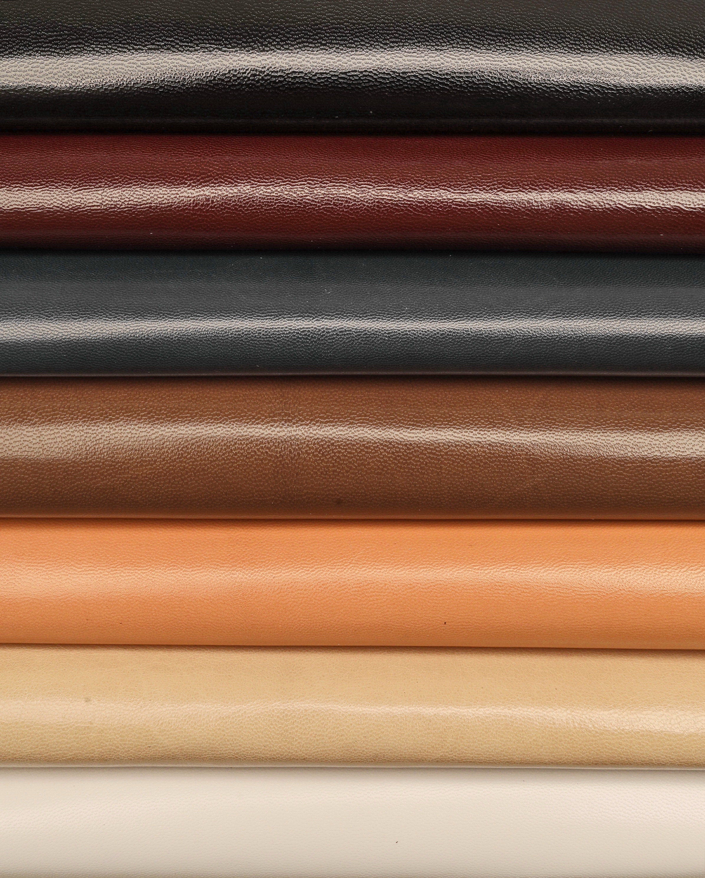 Boundle of 5 or 7 FULL kid leathers, random assortment of solid small goat skins , leather for shoes and lining B16302-TU La Garzarara