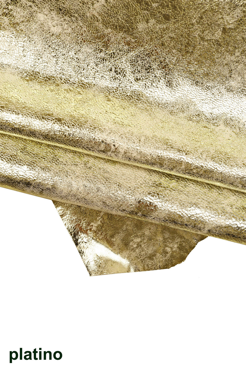 Vintage Distressed Bronze Leather Hide, Aged Metallic Leather, Weathered Antique Finish for Bags B16338-MT(st) La Garzarara