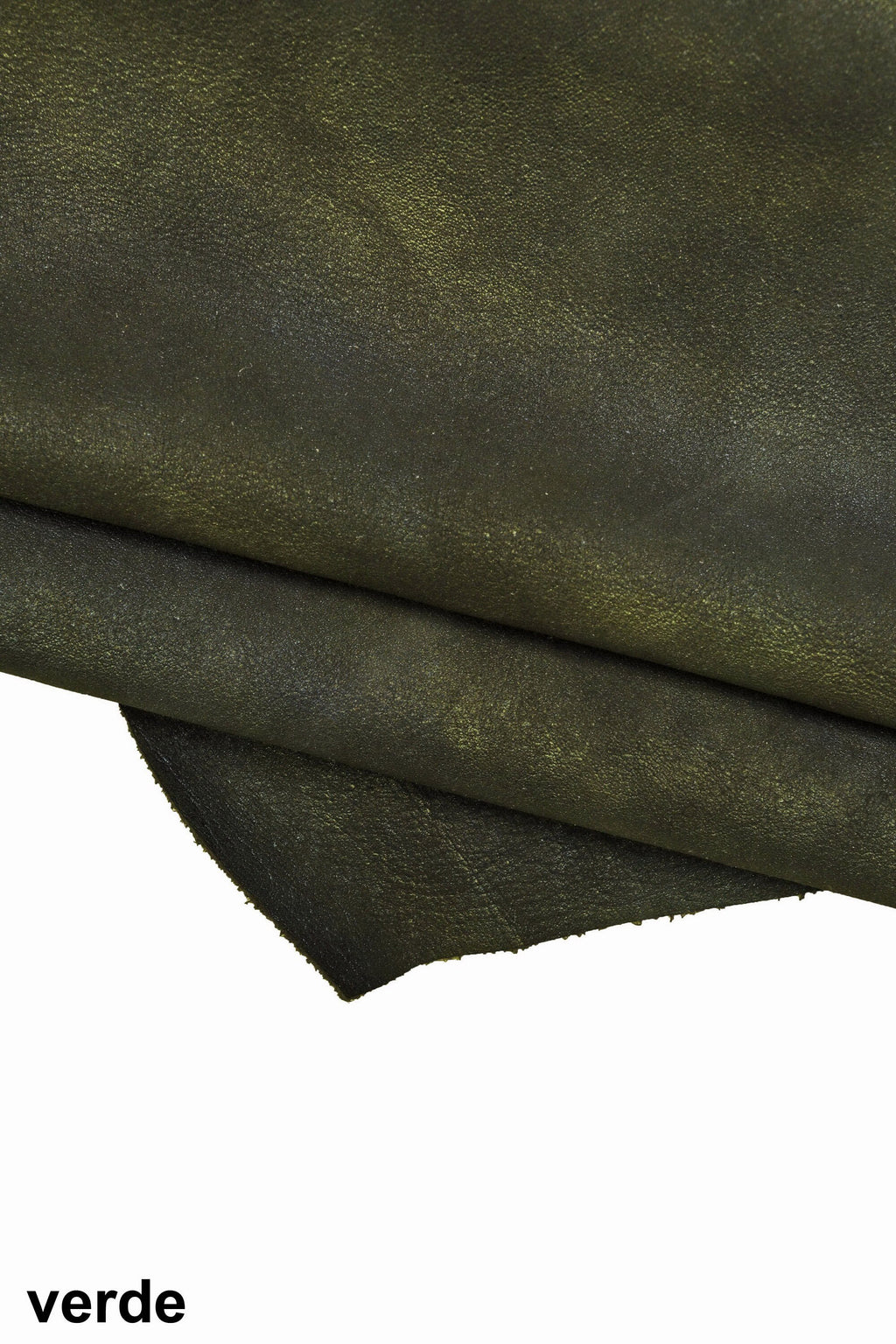 Marbled leather hide, sporty vintage tiny pebble grain vintage goatskin with shades, metallic aged skin 1.3 - 1.5 mm B16386-VT La Garzarara