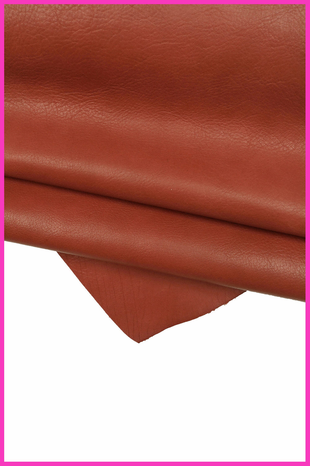 Red soft grain leather skin, naturale grained grainy cowhide, distressed vintage cow hide B16353-VT La Garzarara