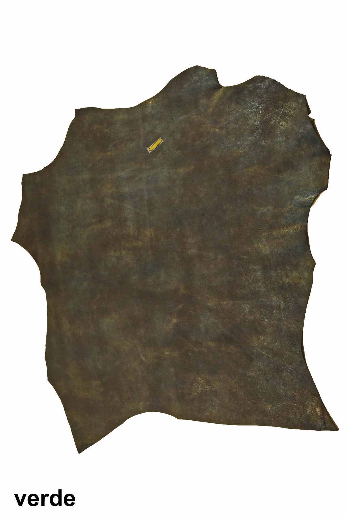 Marbled leather hide, sporty vintage tiny pebble grain vintage goatskin with shades, metallic aged skin 1.3 - 1.5 mm B16386-VT La Garzarara