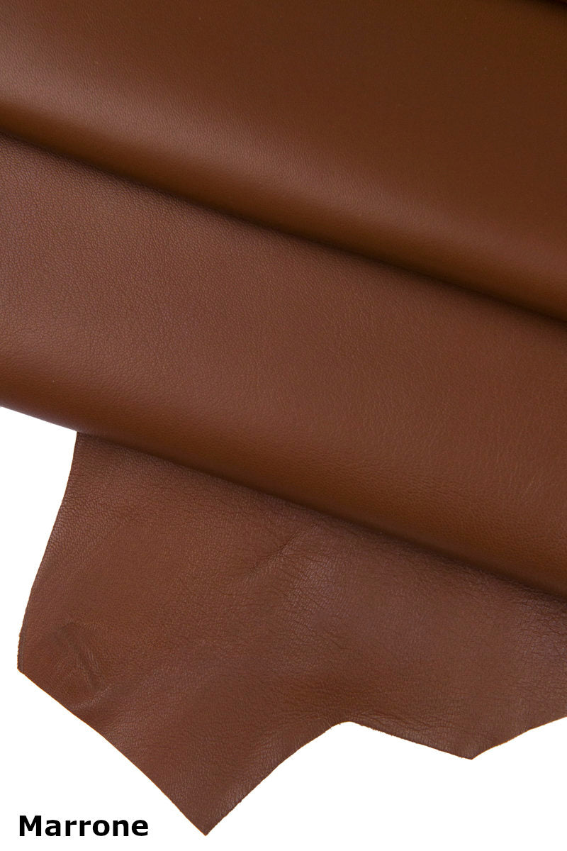 Soft lambskin nappa leather skin hide taupe beige light brown, extra supple sheep leather for garments accessories B14790-TU La Garzarara