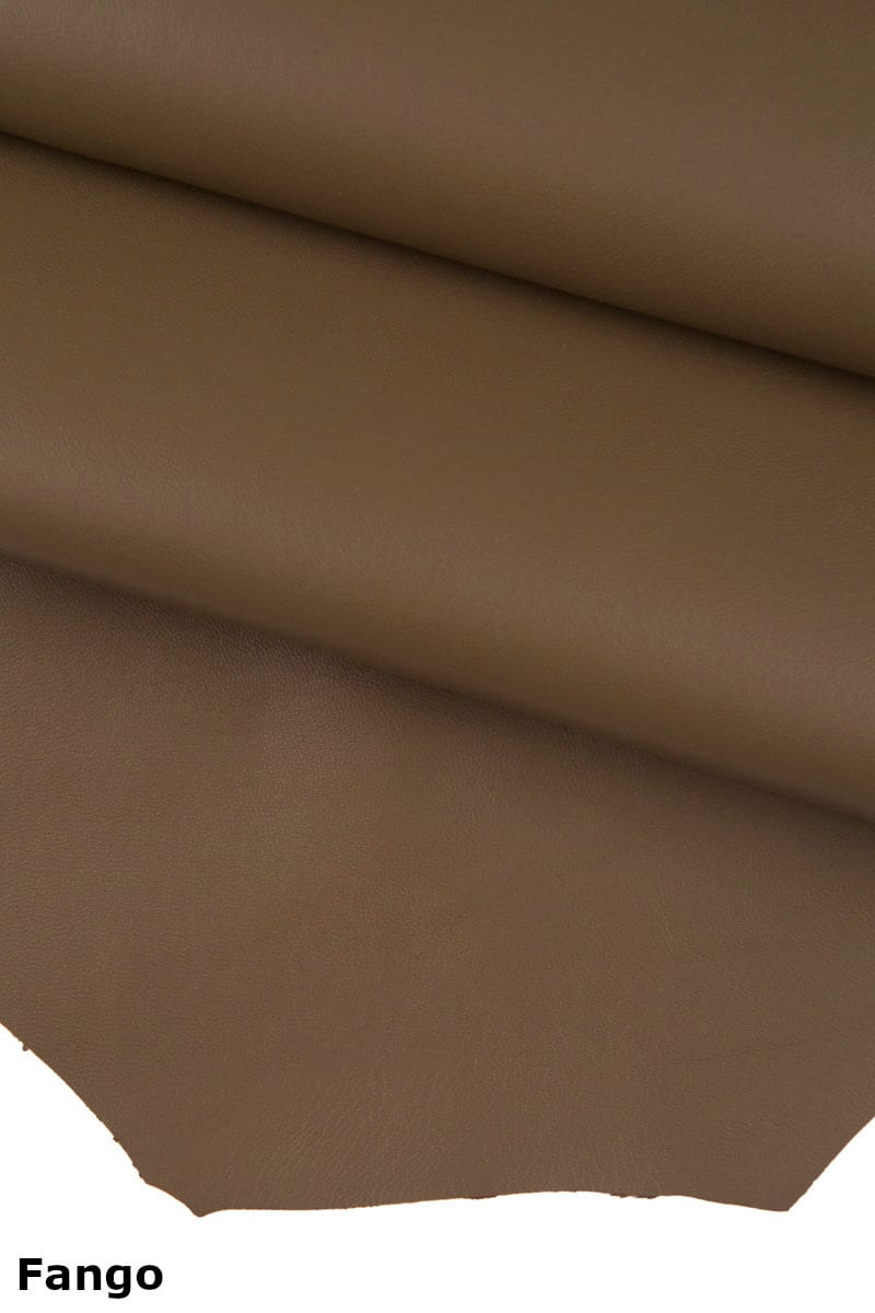 Soft lambskin nappa leather skin hide taupe beige light brown, extra supple sheep leather for garments accessories B14790-TU La Garzarara