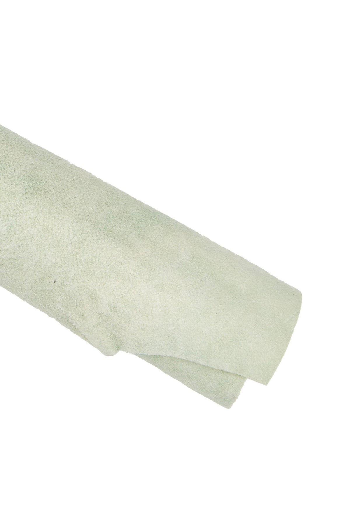 Pastel green tie dye suede goatskin hide, soft leather skin with blended color shading 1.0–1.2 mm B16521-VT La Garzarara