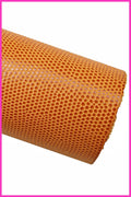 TAN LIZARD printed leather hide, light brown embossed calfskin, glossy stiff classic cowhide B14573-ST La Garzarara