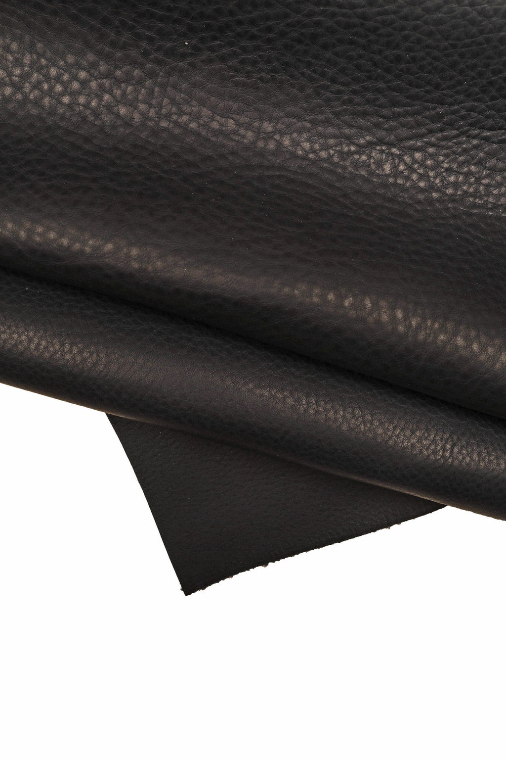 Soft thick Blue cow leather hide, smooth semi gloss leather skin for bags and accessories, soft grain veg leather B16384-VT La Garzarara