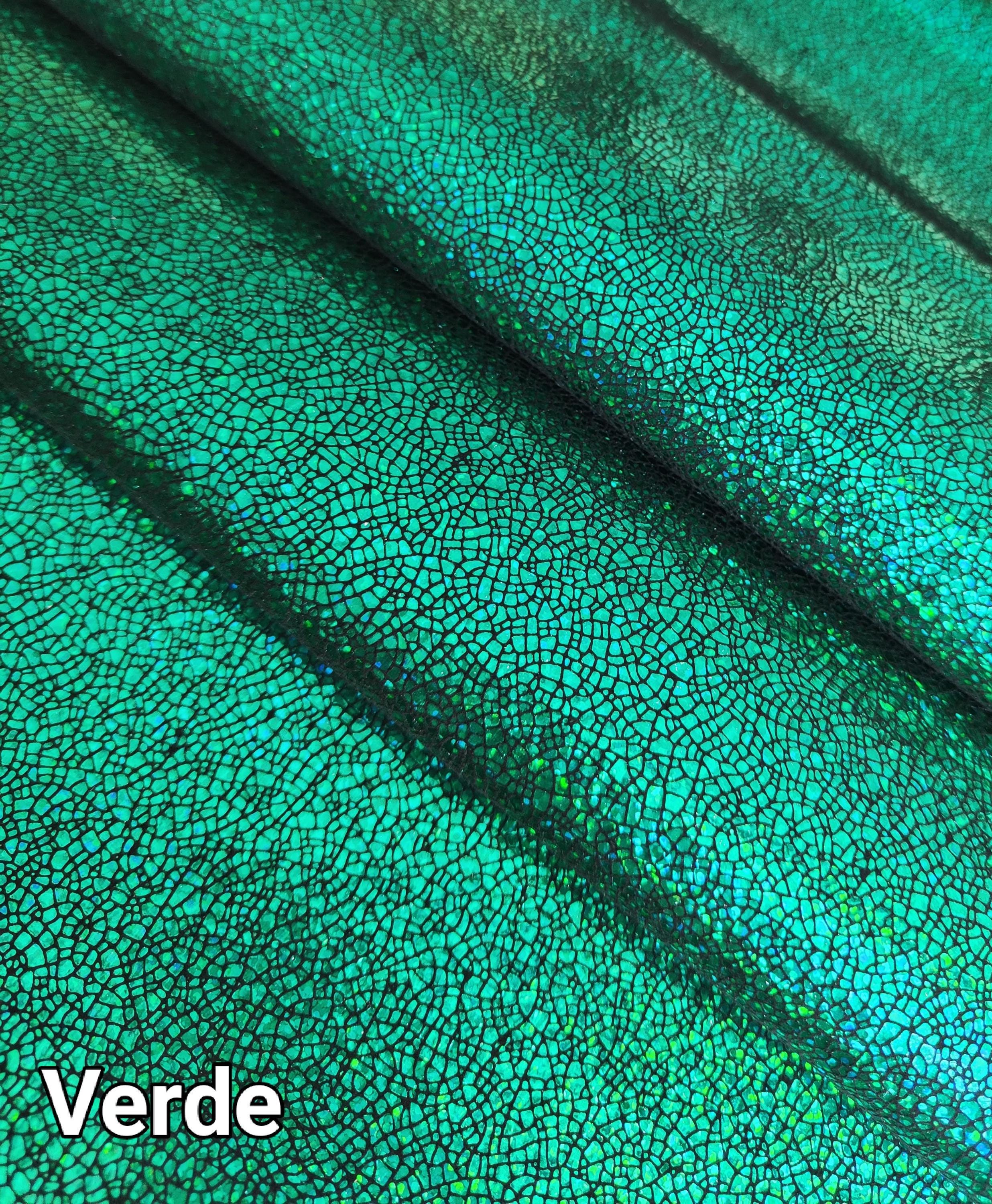 IRIDESCENT metallic leather hide, CRAKLE printed goatskin, super soft shiny calfskin, various thicknesses B19477-MT(st) La Garzarara