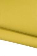 Soft mustard yellow cowhide leather hide, supple solid color calf leather 1.0–1.1 mm for bags and accessories, B16894-TU La Garzarara