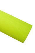 Neon yellow saffiano embossed cowhide leather SKIN hide, glossy calf leather 1.3–1.6 mm for bags and accessories, B16760-TU La Garzarara