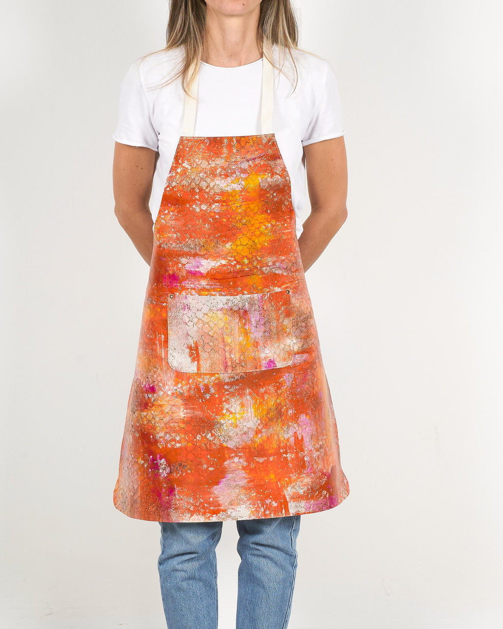 Custom Leather Apron for Woodworker or Chef - Personalized Bartender or Tattoo Artist Gift