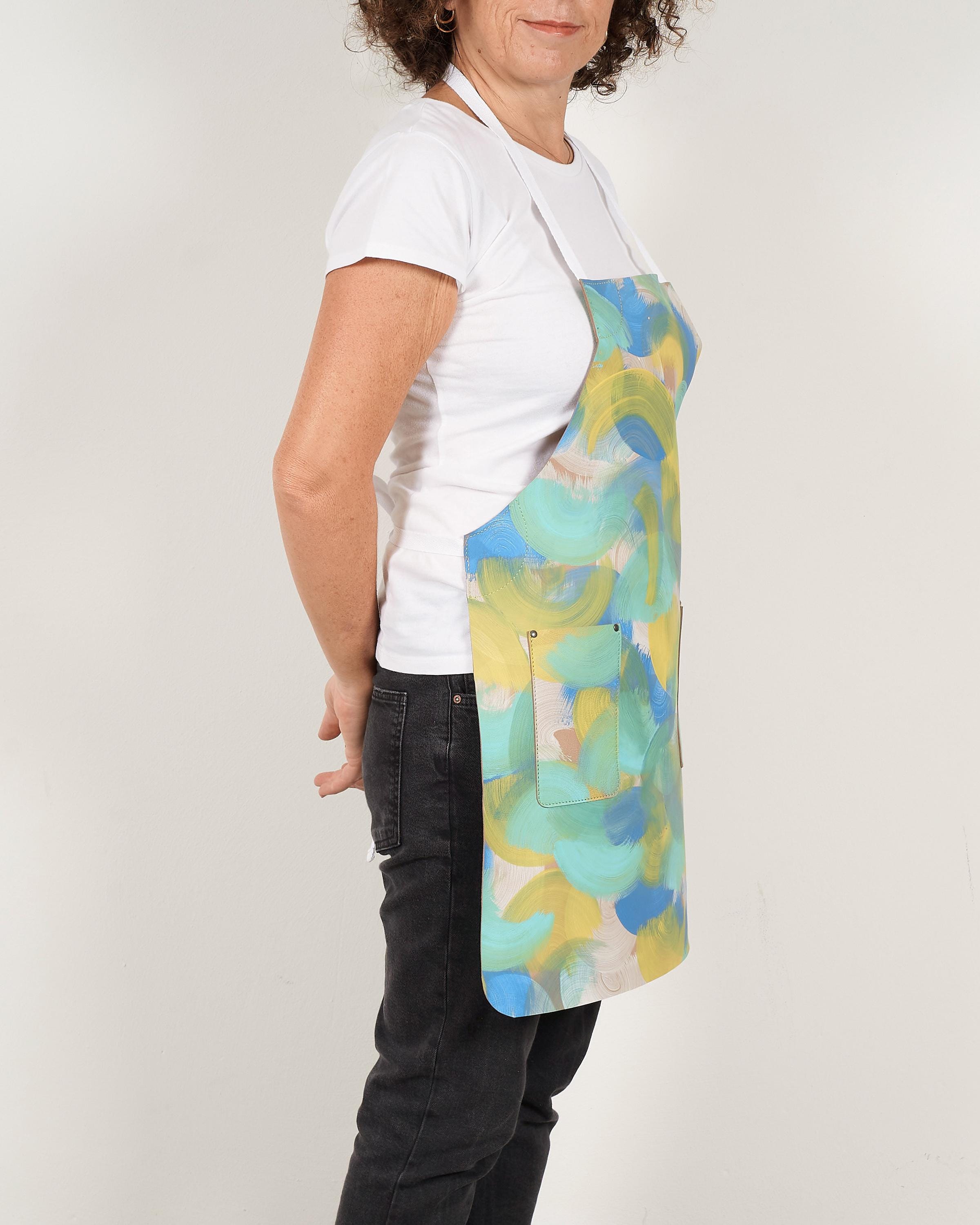 Custom Leather Apron for Woodworker or Chef - Personalized Bartender or Tattoo Artist Gift