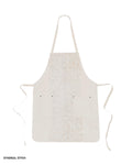 Stylish Unisex Hair on Leather apron - Versatile, Elegant, Ideal for Unique Gifts