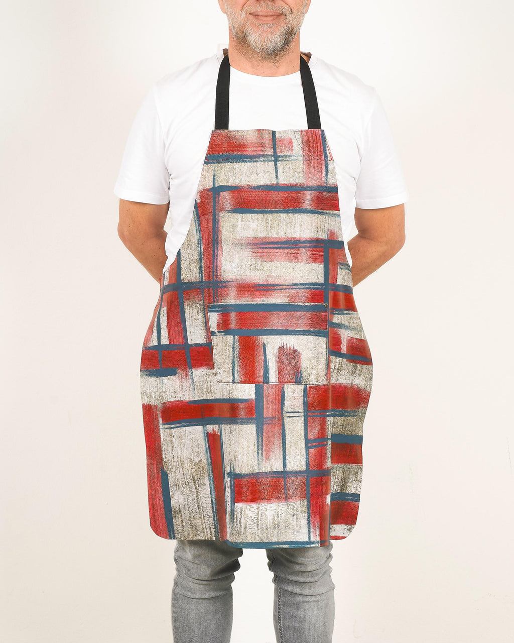 Personalized Hand-Painted Apron for Craftsmen & Chefs - Custom Leather Workwear