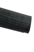Black crocodile printed leather skin, CROC embossed goatskin, METALLIC carved hide, medium softness B16648-MT(st) La Garzarara