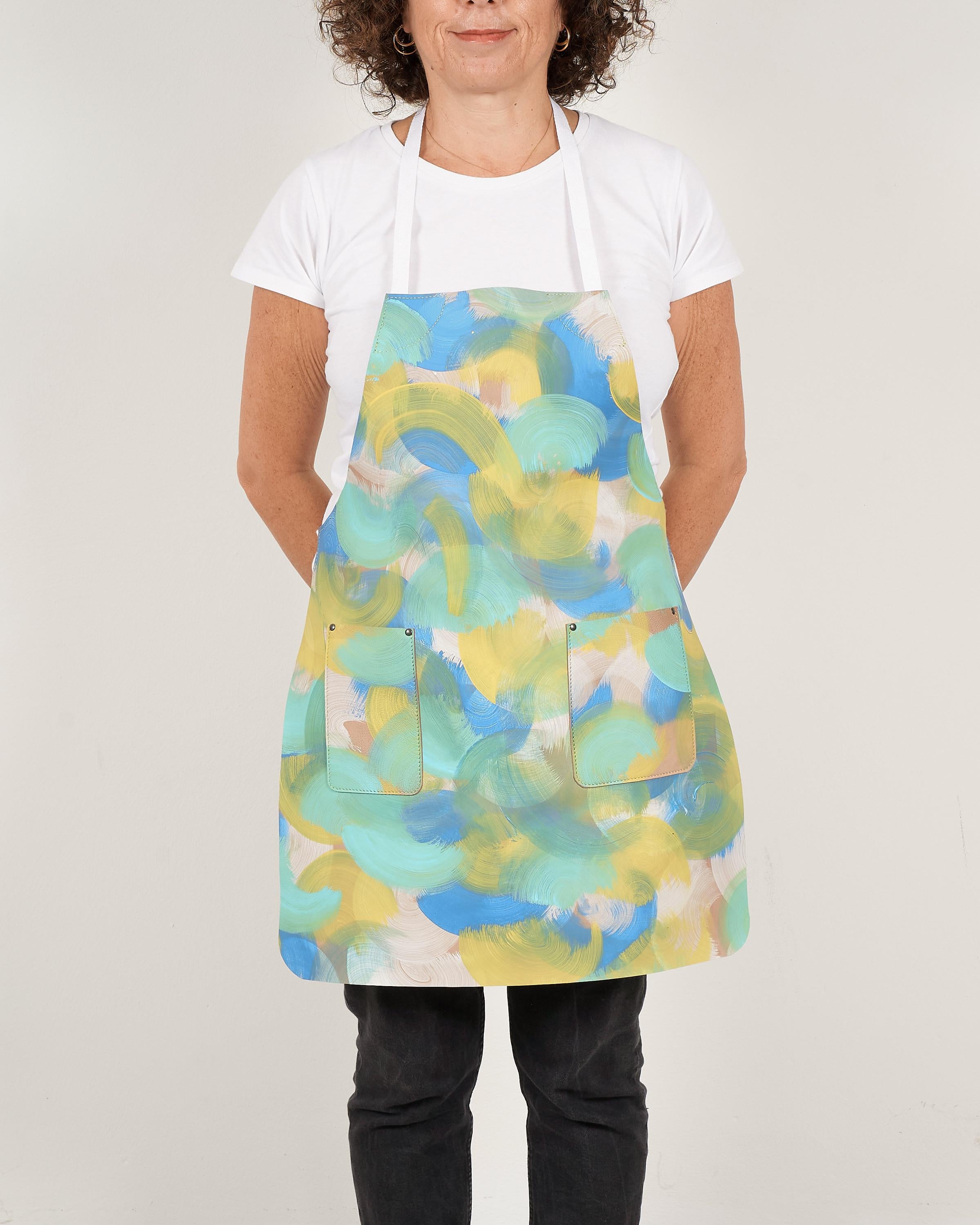Custom Leather Apron for Woodworker or Chef - Personalized Bartender or Tattoo Artist Gift