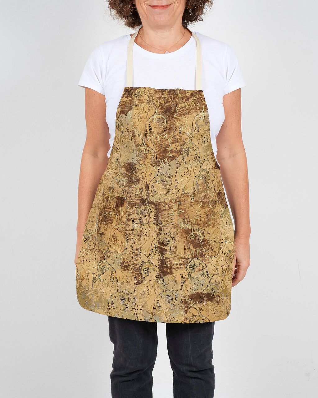 Premium Unisex Ponyskin Leather Apron - Elegant, Unisex, and Perfect for Unique Gifts